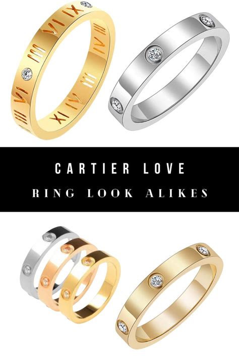 cartier ring dupes on amazon|cartier dupe look alikes.